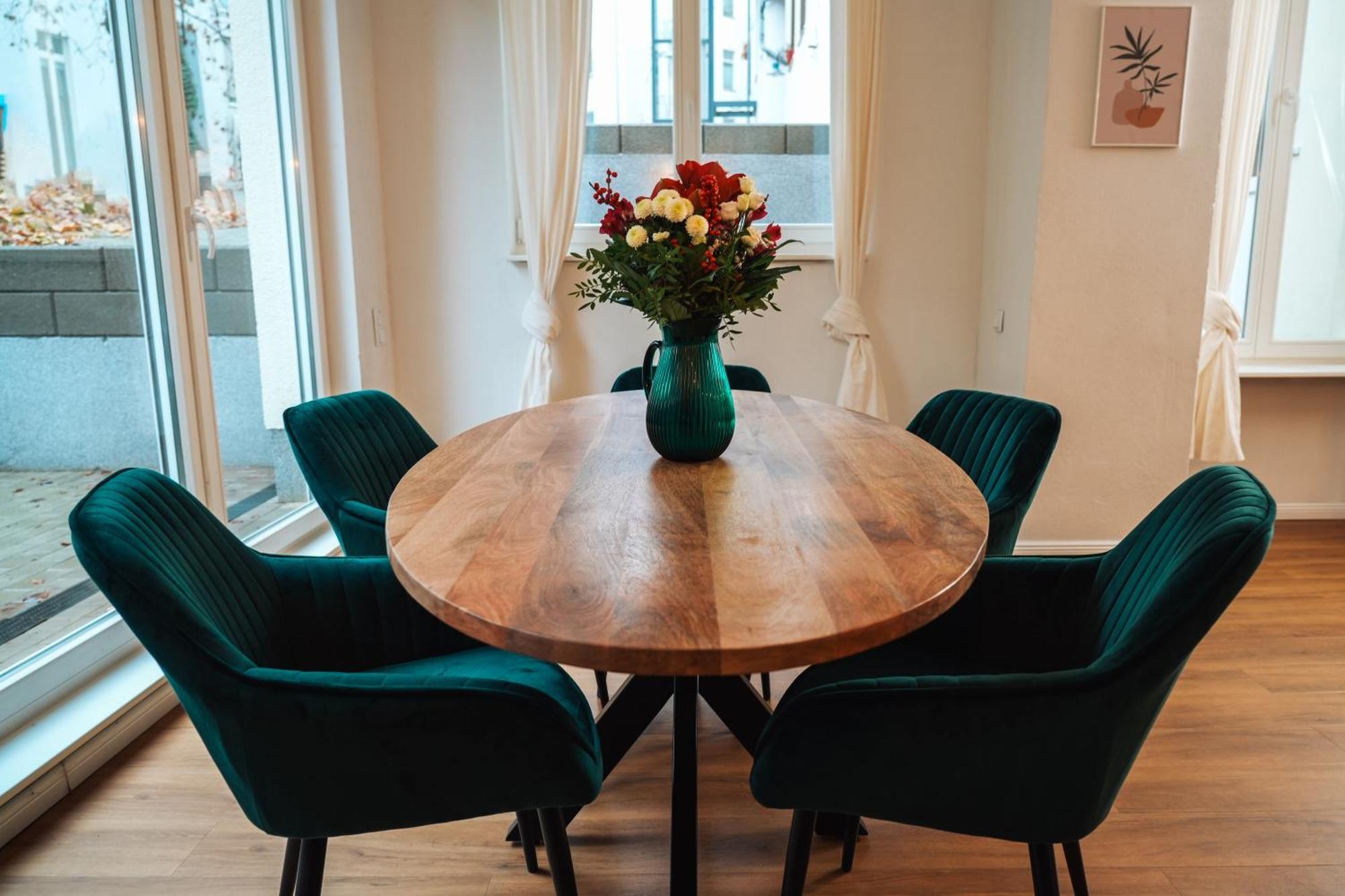 Apartment Global Living - Design I I Beamer I Kitchen I Terrace I *