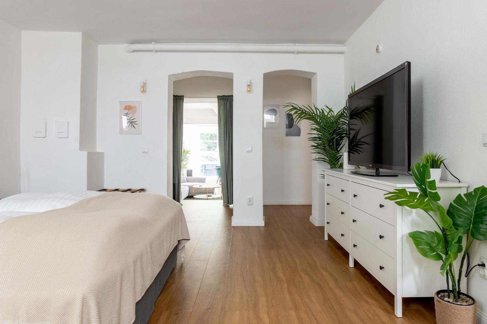 Appartement Global Living - Design I I Beamer I Kitchen I Terrace I